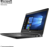 Dell Latitude 5480 14” Business Laptop: i5-7300u 2.6GHz, 8GB DDR4, 500GB HDD, 14” FHD Display, Webcam, HDMI, Windows 11 Pro - Refurbished. (SKU: Dell-5480-7)