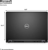 Dell Latitude 5480 14” Business Laptop: i5-6440HQ Quad-Core 2.6GHz, 8GB DDR4, 500GB HDD, 14” FHD Display 1920x1080, Webcam, HDMI, Windows 11 Pro - Refurbished. (SKU: Dell-5480-10)