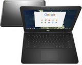 Dell Chromebook 13 Touch: Intel Celeron 3855U Dual-Core 1.6GHz, 4GB RAM 32GB SSD, 13.3" Touch Screen, Chrome OS. Used. (SKU: Dell-Chrom13-2)