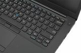 Dell Latitude 7480 14” Business Laptop: i7 6600u 2.6GHz, 8GB DDR4, 128GB M.2 SSD, 14” FHD Display 1920x1080, Webcam, HDMI, Windows 11 Pro 64 - Refurbished. (SKU: Dell-7480-27)
