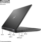 Dell Latitude 5480 14” Business Laptop: i7-6600u 2.6GHz, 8GB DDR4, 500GB HDD, 14” FHD Display, NO Webcam, HDMI, Windows 11 Pro - Refurbished. (SKU: Dell-5480-13)