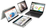 HP ProBook X360 440 G1 2-in-1 convertible 14” Touchscreen, Intel i5 8250U, 16GB RAM, 256GB SSD, Win 10 Pro – Refurbished