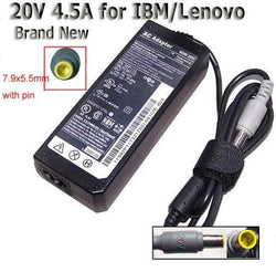 New Genuine IBM/Lenovo 90W 20V 4.5A AC Adapter Charger, 7.9x5.5mm round tip