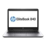 HP EliteBook 840 G3 Business Laptop: 14" Touch Screen, Intel Core i7-6500U 2.5GHz, 8GB DDR4, 256GB SSD, Webcam, Backlit Keyboard, Windows 11 Pro - Refurbished (SKU: HP-840G3-1)