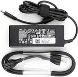 New Genuine Dell AC Adapter Charger 19.5V 4.62A 90W 4.5x3.0mm Tip with Power Cord