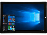 Microsoft Surface Pro 3 Tablet: Intel Core i5 4300U (1.90 GHz), 8 GB Memory, 256 GB SSD, 12" Touchscreen, Windows 10 Pro, Tablet only, NO Type Cover, NO Pen – Refurbished