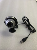 Generic Webcam: 2.0MP Pixels, 360 degree rotation, Built-in microphone, USB plug and play, Support Windows 7, 8, 10.