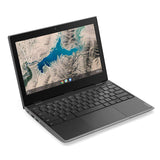 Lenovo 100e Chromebook: Intel Celeron N3350 Dual Core 1.1GHz, 4GB, 32GB RAM, 11.6" EMMC, Chrome OS, - Refurbished
